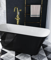 Besco ASSOS S-LINE B&W szabadonálló kád - szerelvenycenter - 704 990 Ft