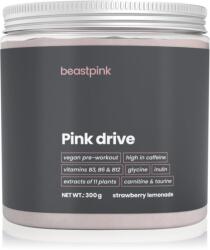BeastPink Pink Drive sportteljesítmény támogatása koffeinnel íz Strawberry Lemonade 300 g