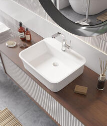 Besco ASSOS S-Line pultra építhető mosdó