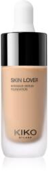 KIKO Milano Skin Lover Intensive Serum Foundation tartós folyékony alapozó hidratáló hatással árnyalat 3.5WO Warm Olive 20 ml