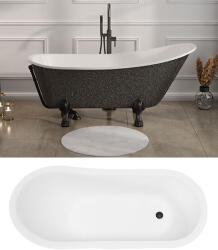 Besco OLAYA GLAM szabadonálló kád - szerelvenycenter - 866 990 Ft