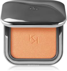 KIKO Milano Glow Fusion Powder Highlighter kompakt púderes élénkítő arcra árnyalat 04 Sunset Gold 5 g