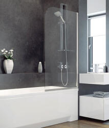 Besco AMBITION-1 1 részes kádparaván clear üveg 75x130