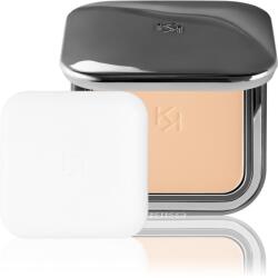 KIKO Milano Matte Fusion kompakt púder matt hatással árnyalat 01 Beige Rose 12 g