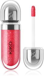 KIKO 3D Hydra Lipgloss hidratáló ajakfény 3D hatással árnyalat 12 Pearly Amaryllis Red 6.5 ml