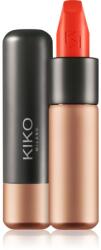 KIKO Velvet Passion krémes rúzs matt hatással árnyalat 309 Tulip Red 3.5 g