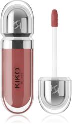 KIKO 3D Hydra Lipgloss hidratáló ajakfény 3D hatással árnyalat 21 Brun Rose 6.5 ml