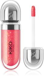 KIKO 3D Hydra Lipgloss hidratáló ajakfény 3D hatással árnyalat 11 Golden Red 6.5 ml