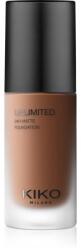KIKO Milano Unlimited 24H Matte tartós matt alapozó hialuronsavval árnyalat 10 NR Neutral Rose 30 ml