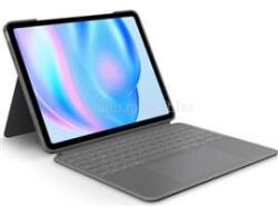 Logitech Combo Touch billentyűzettok 11' M2 és 5. generációs iPad Airhez angol lokalizáció (szürke) (920-012636) (920-012636)