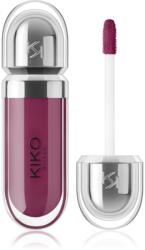 KIKO 3D Hydra Lipgloss hidratáló ajakfény 3D hatással árnyalat 30 Deep Purple 6.5 ml