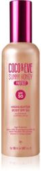 Coco & Eve Sunny Honey Highlighter Body SPF50 védő szérum élénkítő hatással SPF 50 150 ml