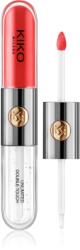 KIKO Unlimited Double Touch hosszantartó folyékony rúzs fénnyel árnyalat 115 Fire Red 6 ml