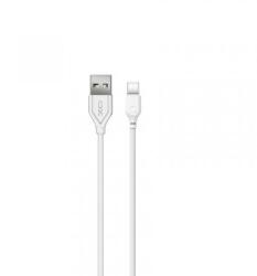 XO Cablu Date/Incarcare XO Design NB103, USB-A - USB-C, 18W, 2m (Alb)