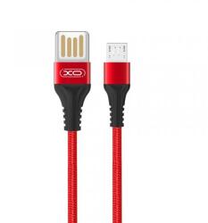 XO Cablu Date/Incarcare XO Design NB118, USB-A - microUSB, 18W, 1m (Rosu)
