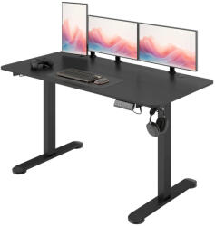 Vinsetto Elektromos íróasztal, állítható magasságú, fekete (838-431V90BK)