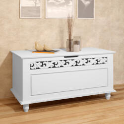 Casaria® Chest Decor 2 - fehér (102565)