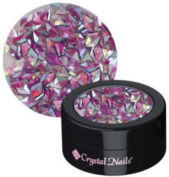 Crystalnails Crystal Nails 3D rombusz díszítő flitter - Violet