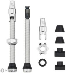 Wolf Tooth Clik Valve tubeless szelepek, 60 mm, ezüst