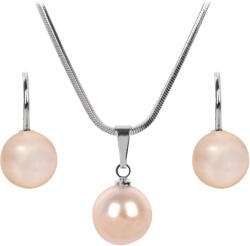 Levien Set fermecător de coliere și cercei Pearl Peach
