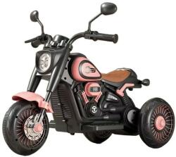  Elektromos tricikli gyerekeknek, Alista Home, DUAL-DRIVE 380*2 tricikli, 6V 4.5 akkumulátor, Bluetooth, borulásgátló rendszer, fény- és hangrendszer, 5+ év, 80 x 60 x 42 cm, rózsaszín-fekete