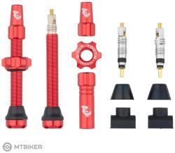 Wolf Tooth tubeless szelepek, 44 mm-es szelepszár, piros