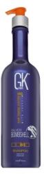 GK Hair Silver Bombshell Shampoo sampon neutralizant pentru păr blond platinat si grizonat 710 ml