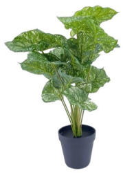 DekorPlaza Élethű Cserepes Zöld Műnövény 50 Cm A27151