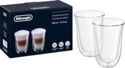 De Longhi Set pahare DE LONGHI LatteMachiato LATTEMACC 2 piese 0.33l sticla (dlsc312) Pahar