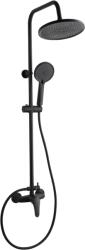 INVENA KALYMNOS zuhanyrendszer, matt fekete AU-28-004-V (AU-28-004-V)