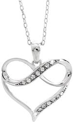 JSB Bijoux infinity szív Swarovski Crystals 92300398cr (Ag925/1000, 2, 59g)