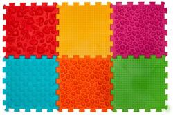 Ortek Масажна подложка „Ortek Mix Puzzle 6 елемента Мека (12815)