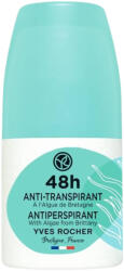 Yves Rocher Bain Nature Antiperspirant roll-on 48H, culoarea apei, 50 ml