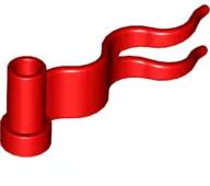 LEGO® 4495bc5 - LEGO piros zászló 4 x 1 méretű (4495bc5)