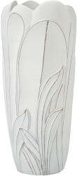  Fehér gyantás váza Ø 30, 5x69 cm