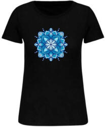 Kariban Mandala kék-női póló
