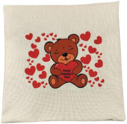  Maci Valentin-vászon párnahuzat