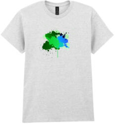 Gildan Festékfolt-férfi/Unisex póló