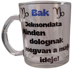  Bak-Jelmondata-Minden dolognak megvan a maga ideje-üveg bögre