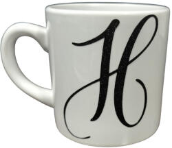  H-fehér bögre
