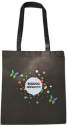  Boldog névnapot- olívazöld vászontáska