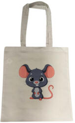  Egér-fehér vászontáska
