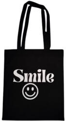  Smile--fekete vászontáska