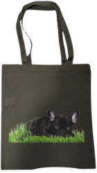  Bulldog-olívazöld vászontáska