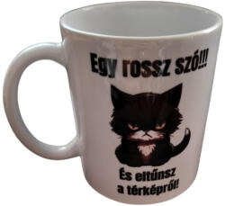  Egy rossz szó-fehér bögre