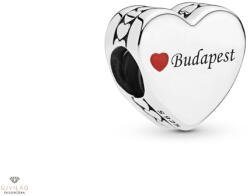 Pandora Budapest szív charm - 792015_E012