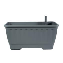 Flair 61540 hidrokultúrás antracit 40 cm balkonláda (61540) - pcx