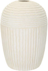  Krémszínű magnézium váza, ø 39x56 cm