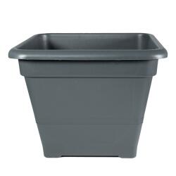 Flair Sydney 61243 antracit 15x15 cm szögletes virágcserép (61243) - pcx