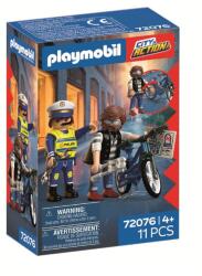 Playmobil Playmobil, City Action, Furtul de biciclete, 72076